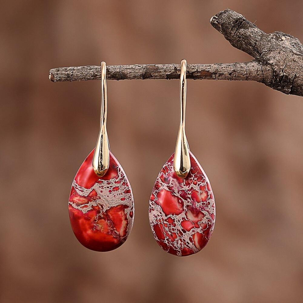 Nyssa Earrings - Elegant Jasper Dream Jewels
