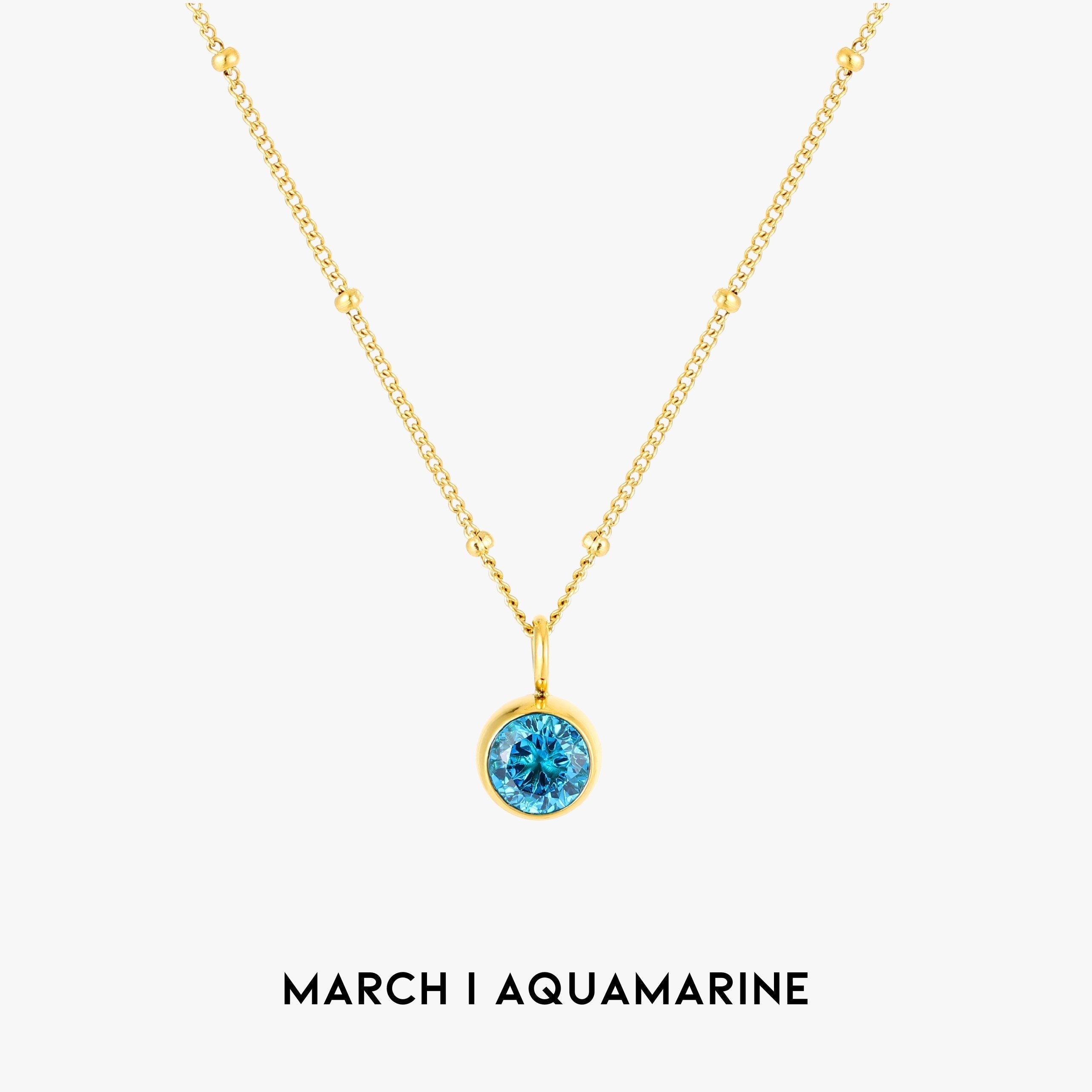 Aurora Birthstone Necklace - An Enchanting Connection