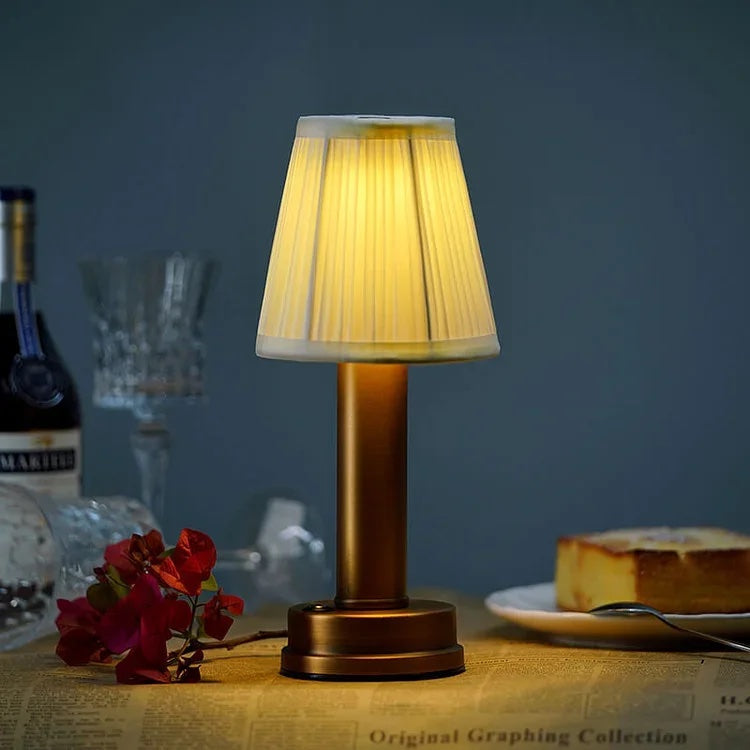 CozyGlimmer - Refined Wireless Table Lamp with Dimmer Function
