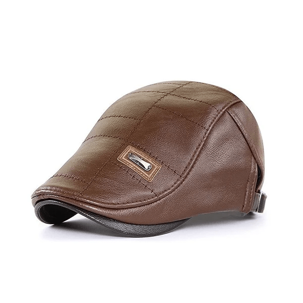 LuxeStyle Beret – Timeless Elegance of Leather
