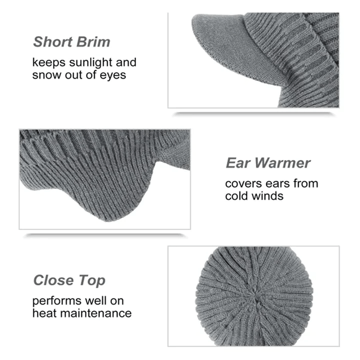 SmartKnit Beanie – Insulated Earmuffs