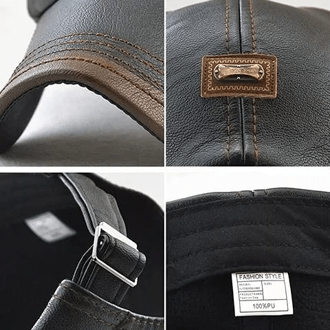 LuxeStyle Beret – Timeless Elegance of Leather