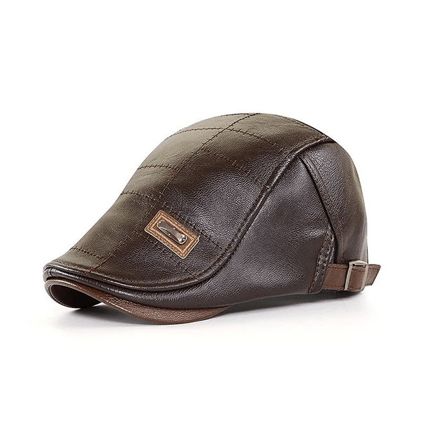 LuxeStyle Beret – Timeless Elegance of Leather