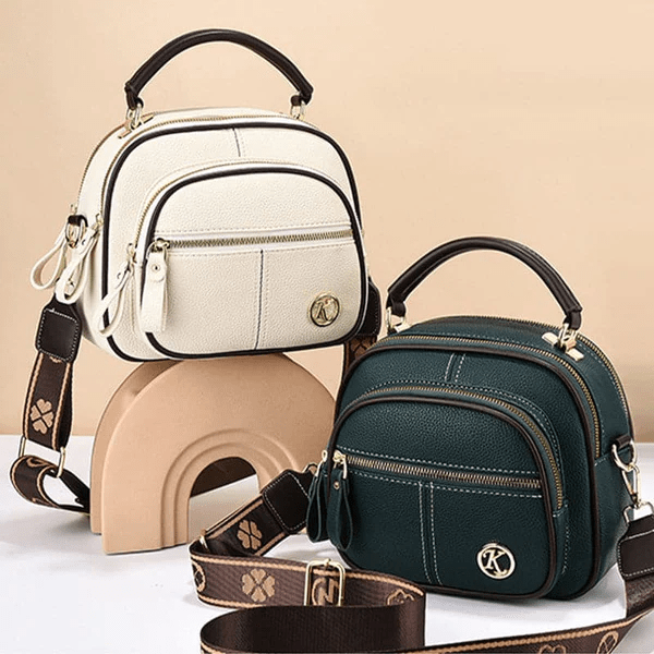 TimelessCharm - Elegant Leather Crossbody Bag for Every Day