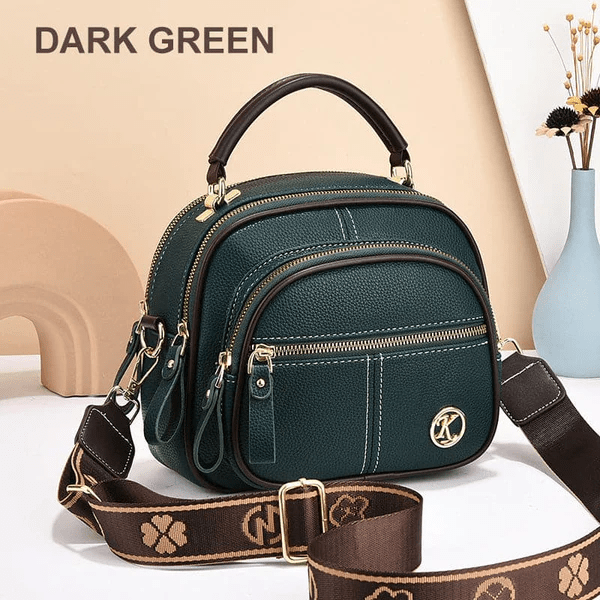TimelessCharm - Elegant Leather Crossbody Bag for Every Day