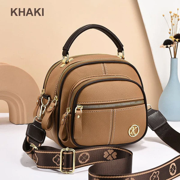 TimelessCharm - Elegant Leather Crossbody Bag for Every Day