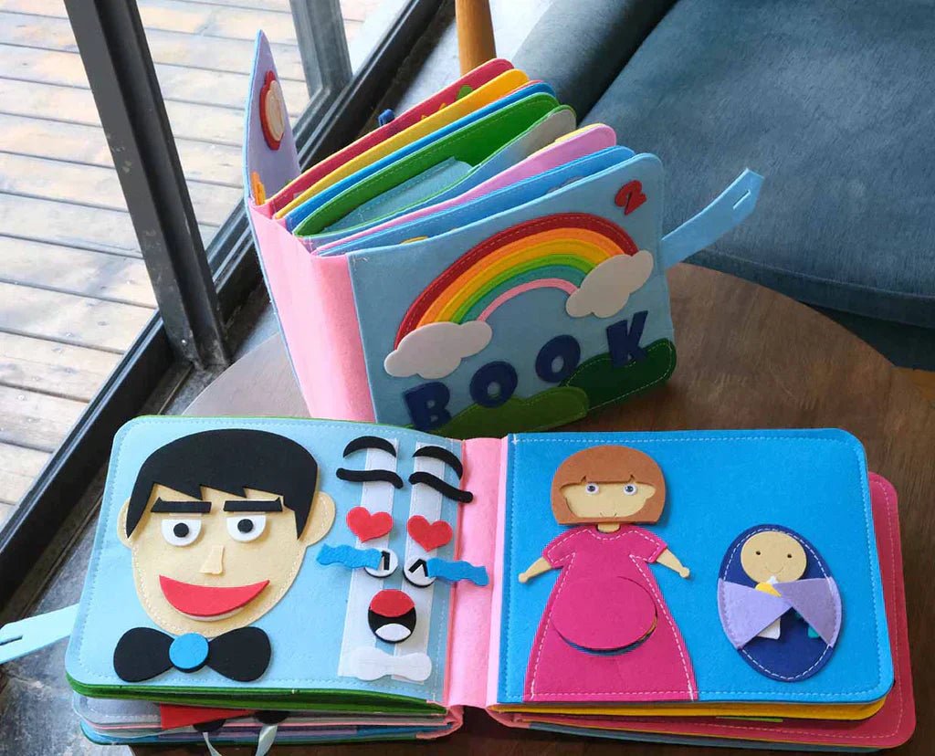 AdventureTales - Creative Montessori Felt Book