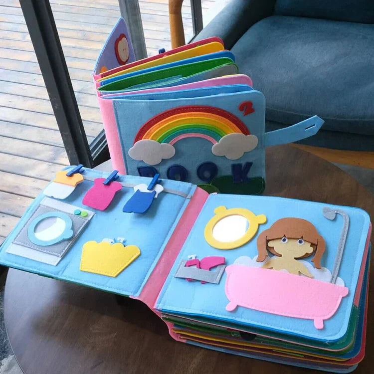 AdventureTales - Creative Montessori Felt Book