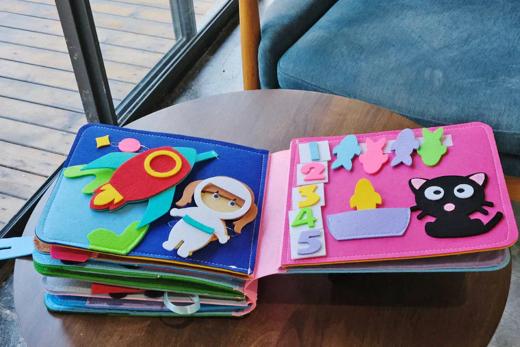 AdventureTales - Creative Montessori Felt Book