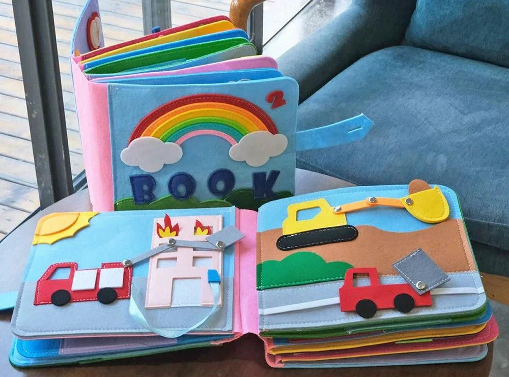 AdventureTales - Creative Montessori Felt Book