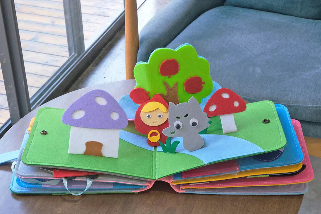 AdventureTales - Creative Montessori Felt Book