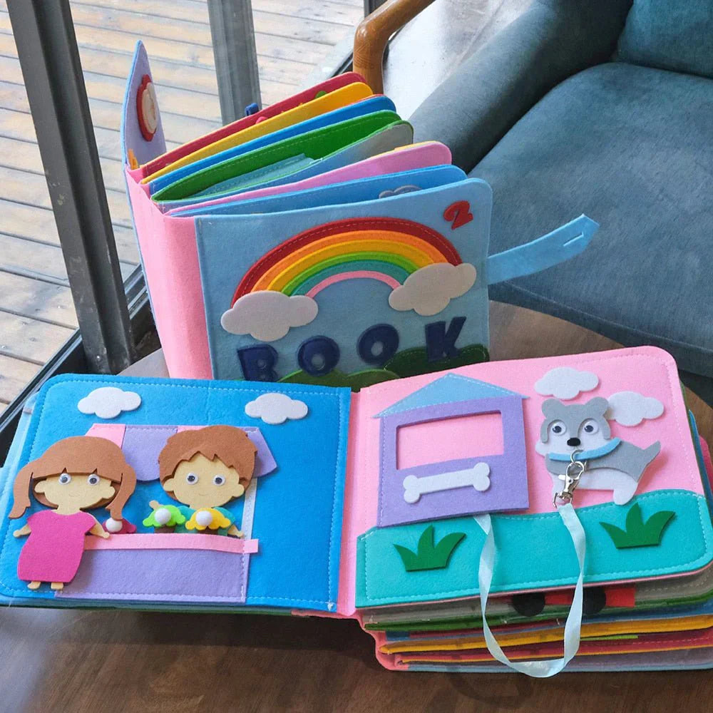 AdventureTales - Creative Montessori Felt Book