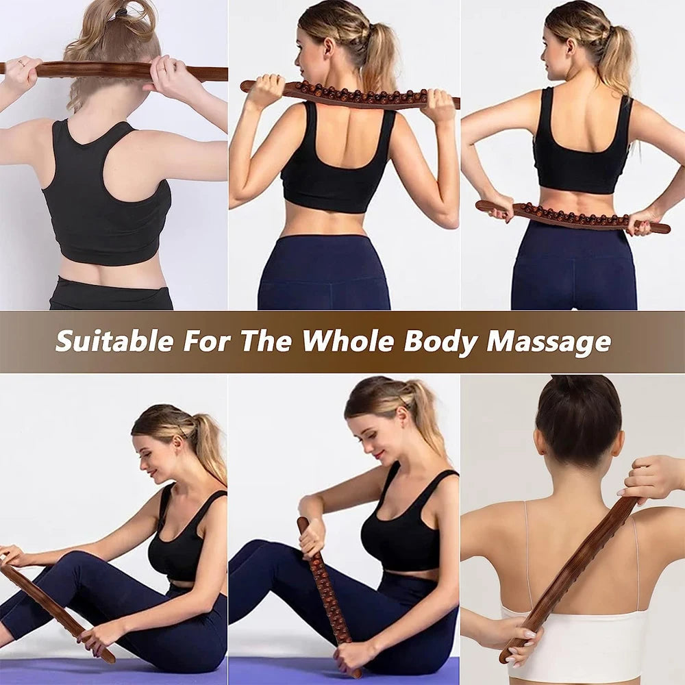 TheraWood - Luxe Gua Sha Massage Wand