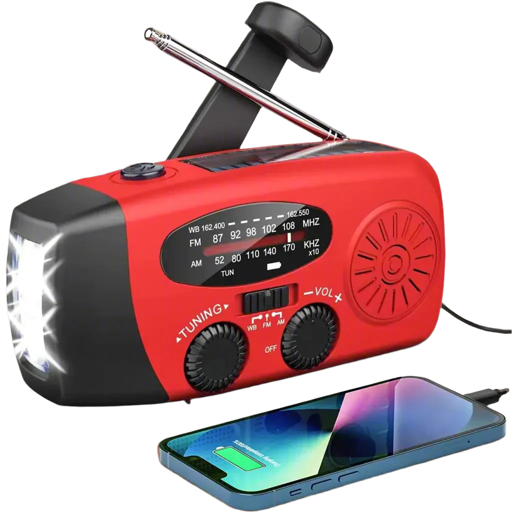 RescueReady - Compact Emergency Radio with USB Charging