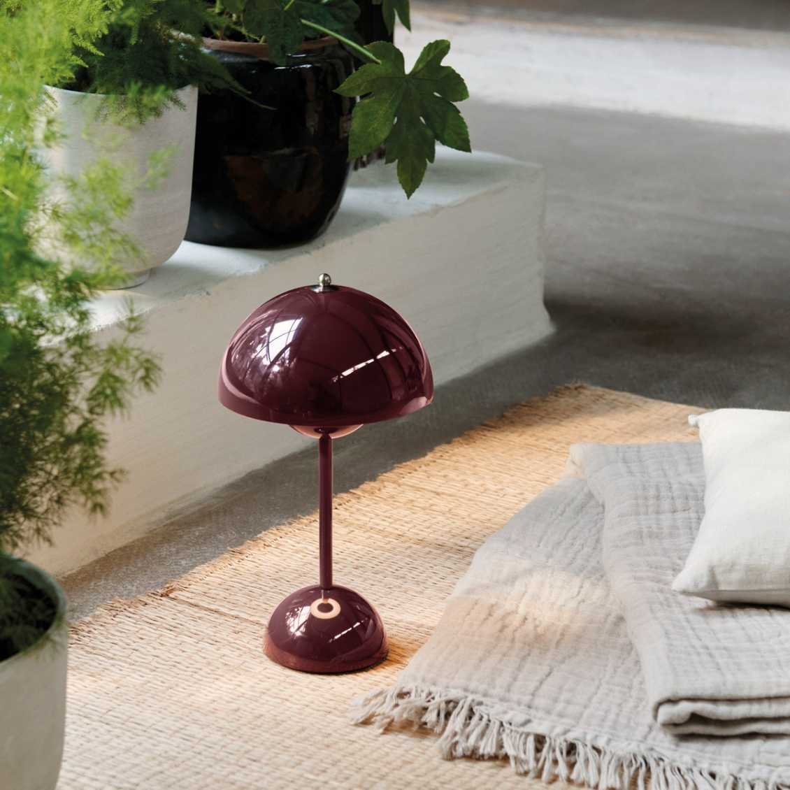 LunarGlow Table Lamp - Dimmable LED Lighting for Every Interior