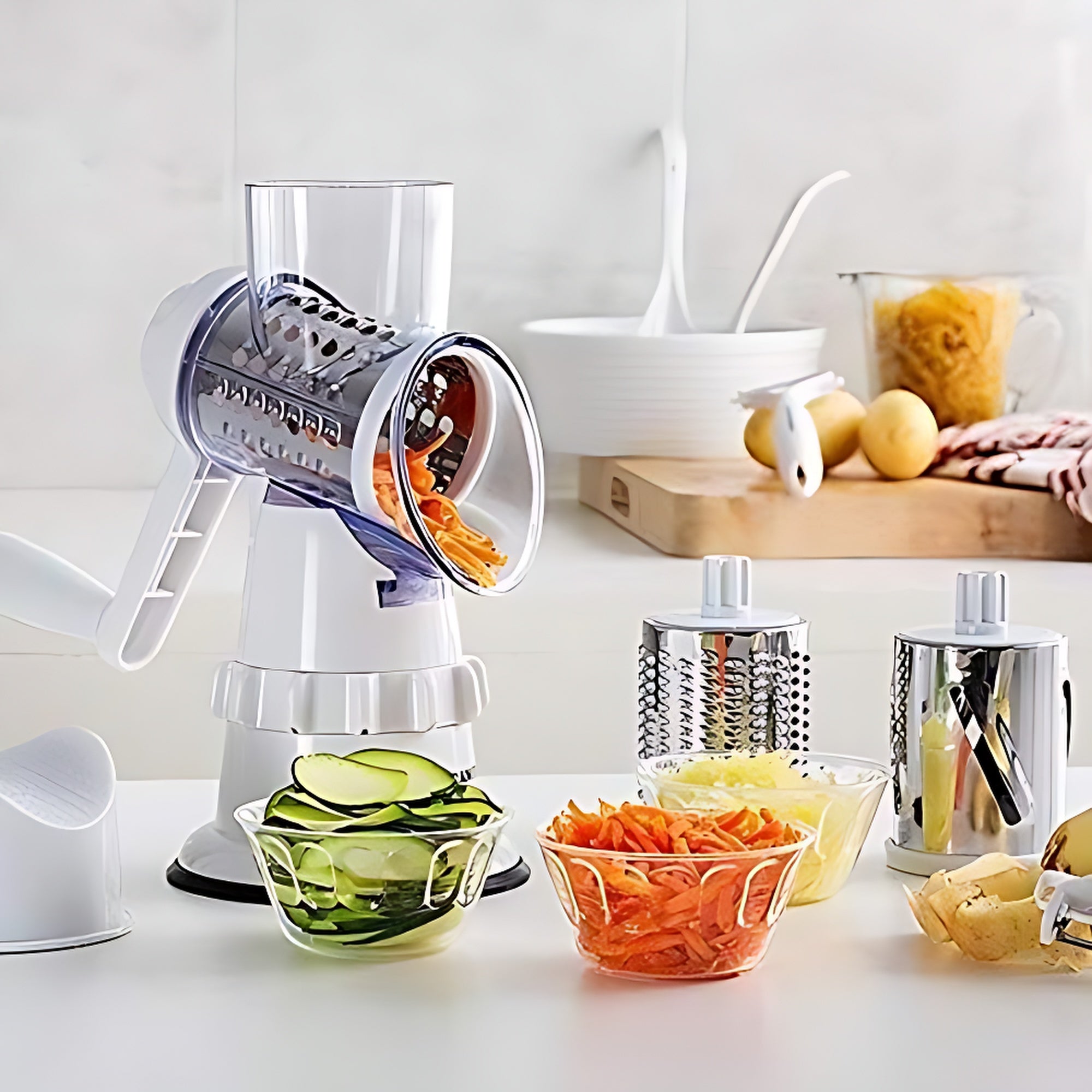 SliceMaster Slicer - Efficient Vegetable Cutter for the Kitchen