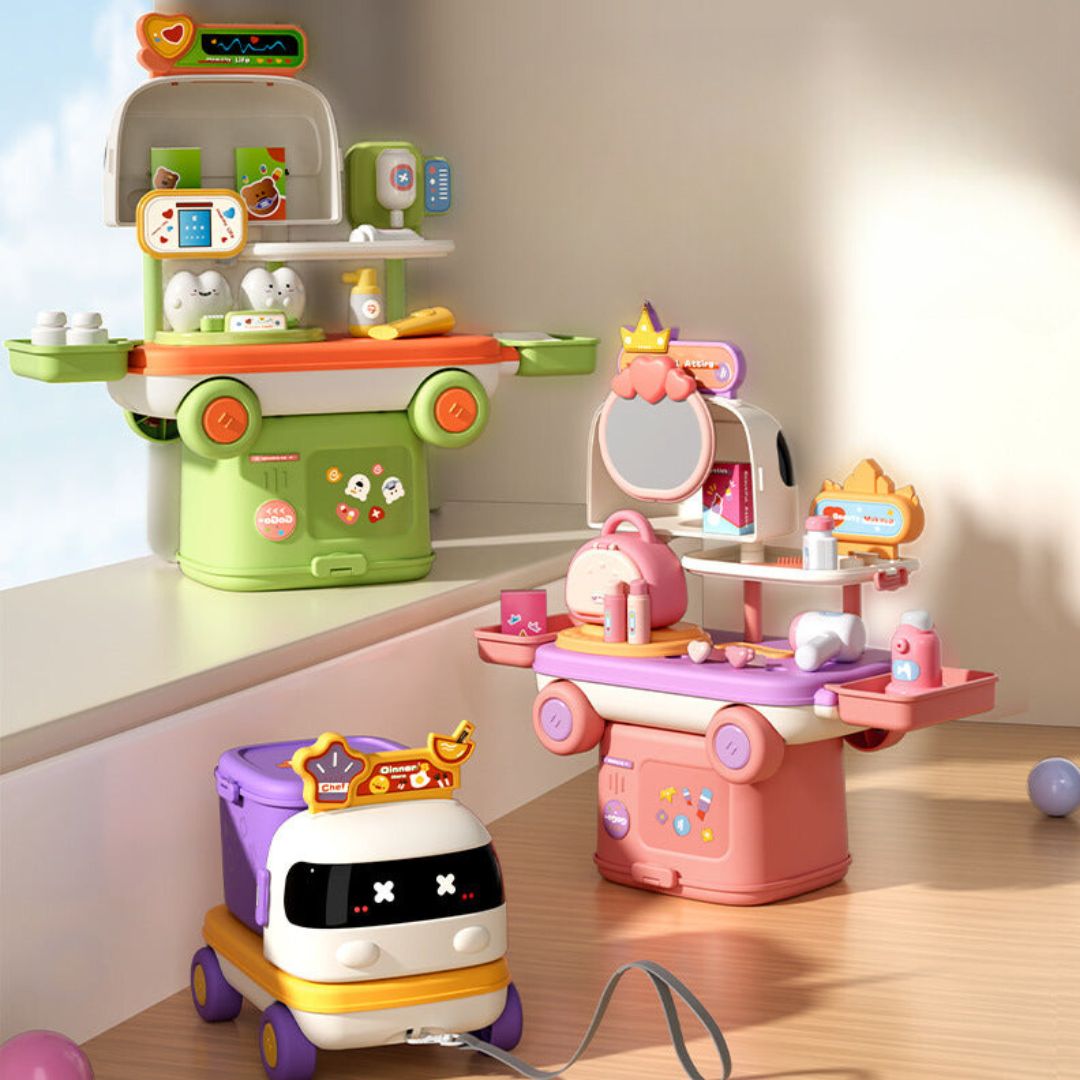 AdventureTruck - 2-in-1 Play Truck and Play Station