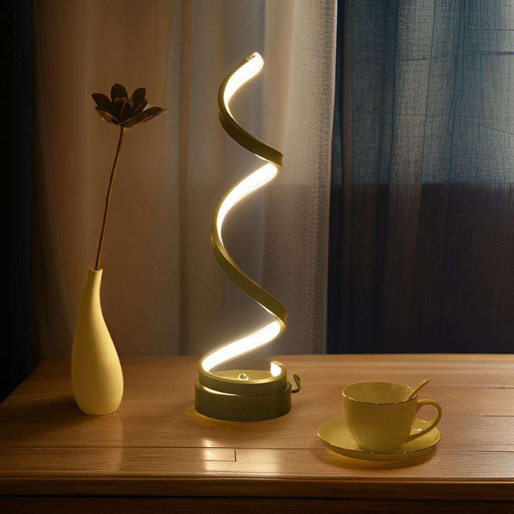 Modern LED Table Lamp - with Touch-Control and Warm Light