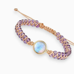 AmaraGlow - Lyxigt Amethyst Läkande Armband