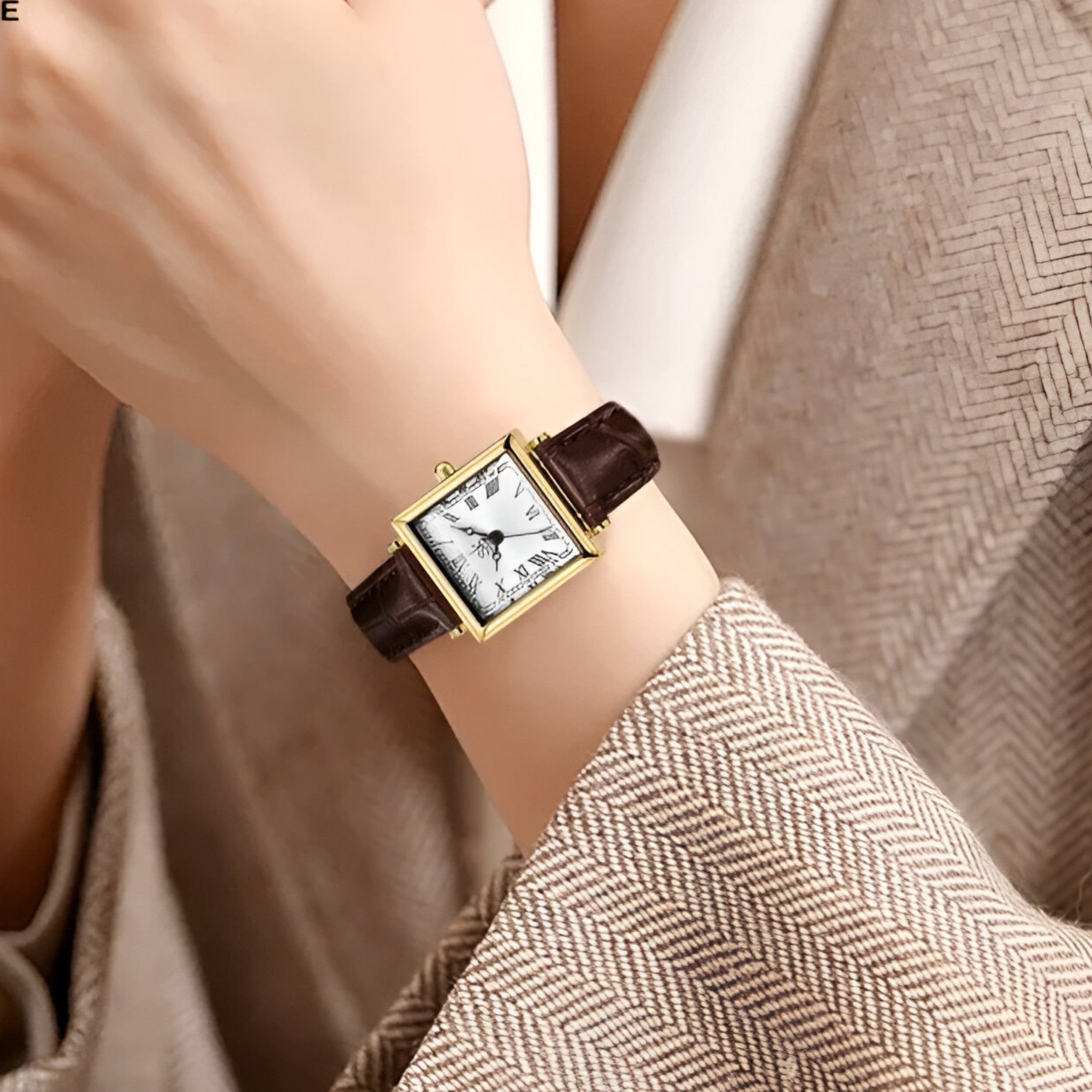 Vivienne Time – Stylish Square Women's Watch