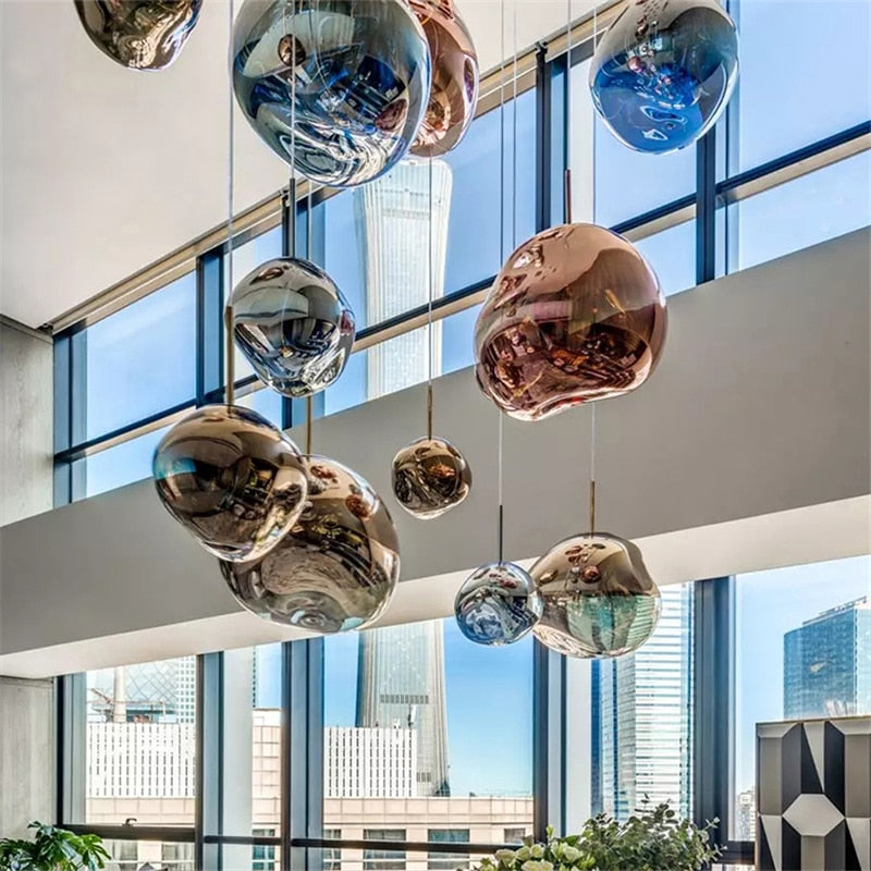 Chroma Glow - Playful and Elegant Ceiling Lamp