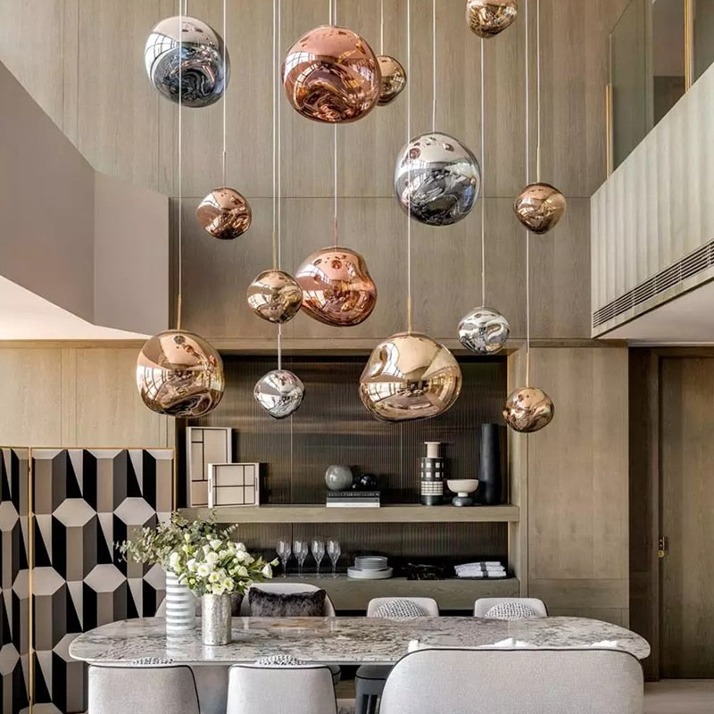 Chroma Glow - Playful and Elegant Ceiling Lamp