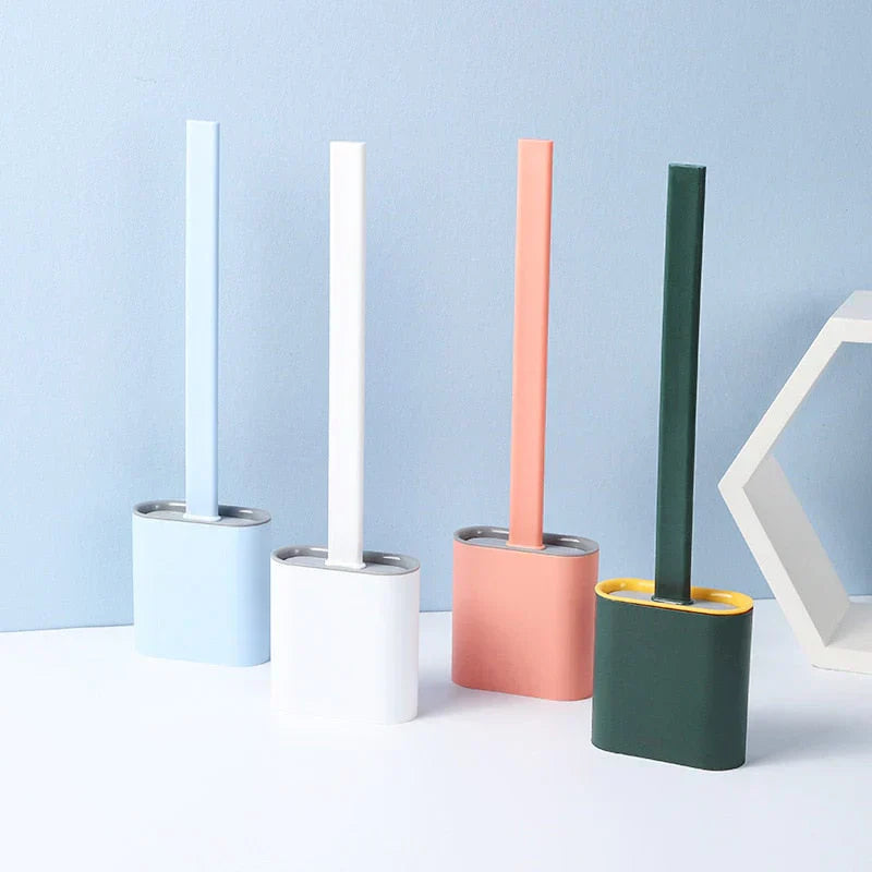 ChoreBuddy – Durable Silicone Toilet Brush Set