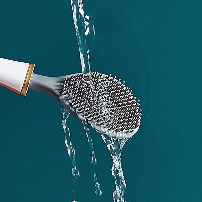 SumiClean - Tight Silicone Toilet Brush for Your Bathroom