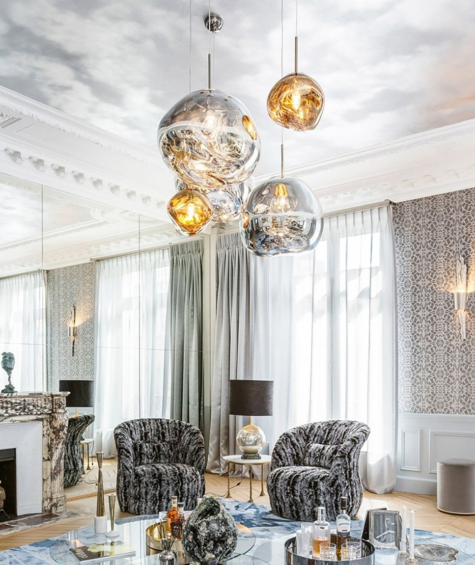 Chroma Glow - Playful and Elegant Ceiling Lamp