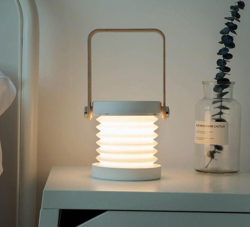 CompactGlow Lamp – Portable and Foldable Lighting