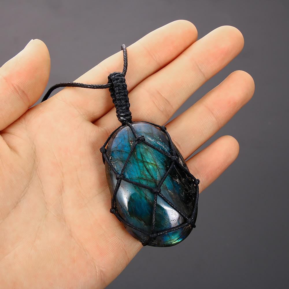 Aris DragonHeart Necklace – Mysterious Labradorite Jewelry