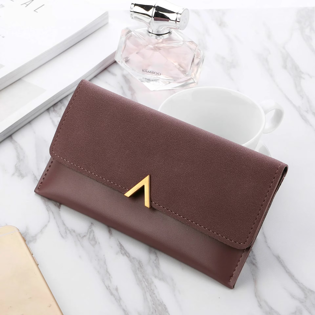 VelvetLux - Stylish Leather Wallet for Women