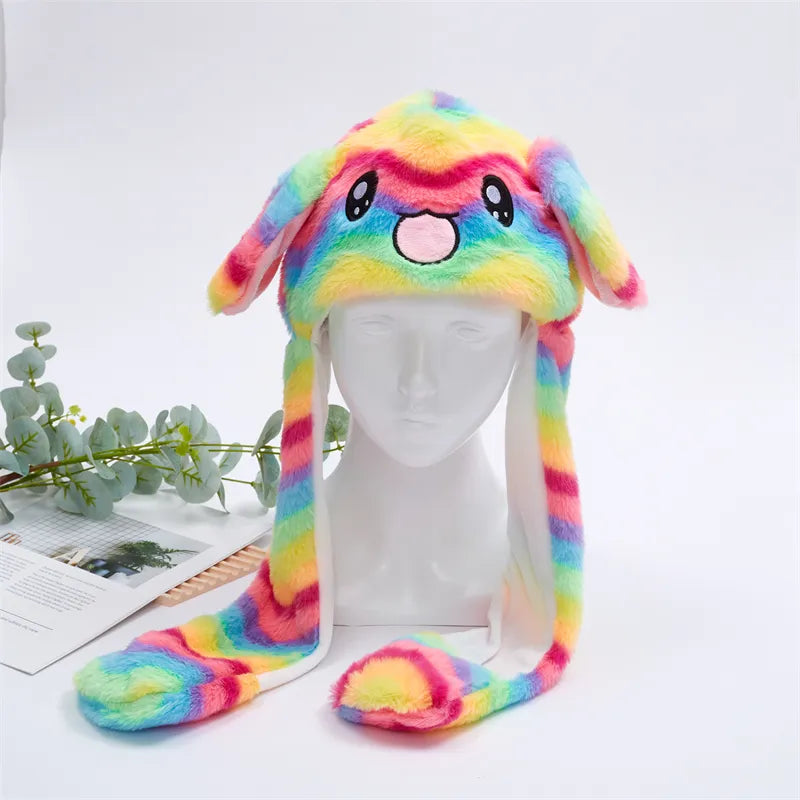 BunnyBounce Hat – Cute Beanie with Moving Ears