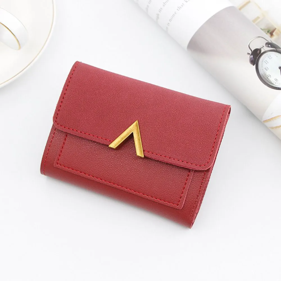 VelvetCoin - Compact Leather Wallet for Women