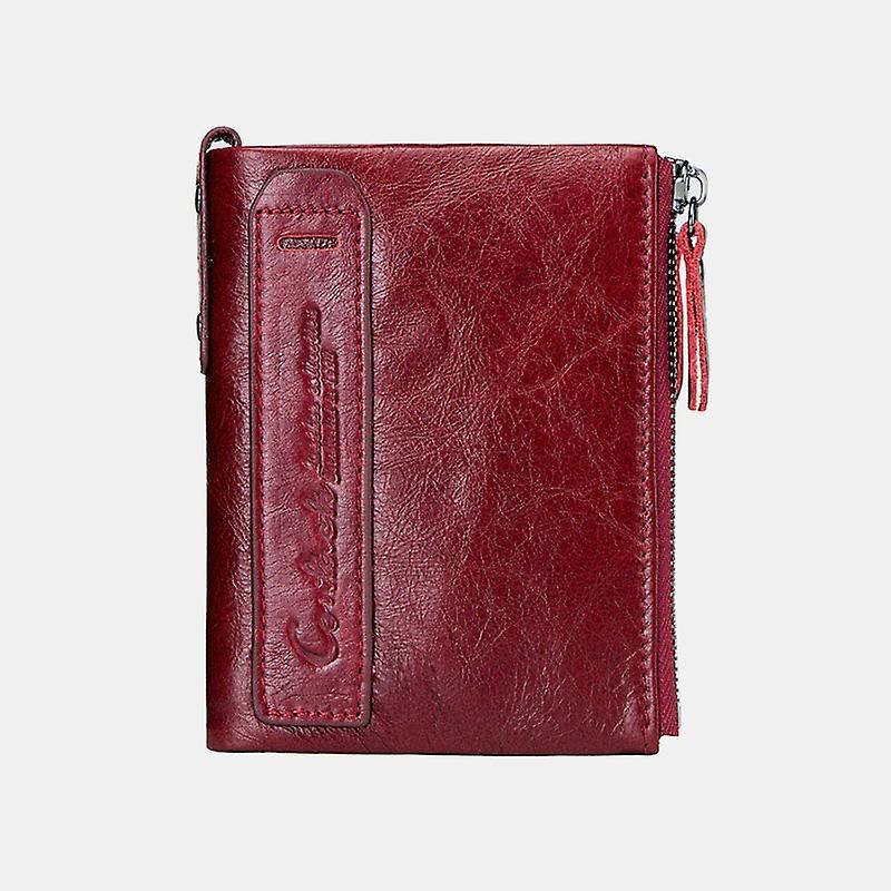 Compact Wallet - Stylish Double Zipper Wallet