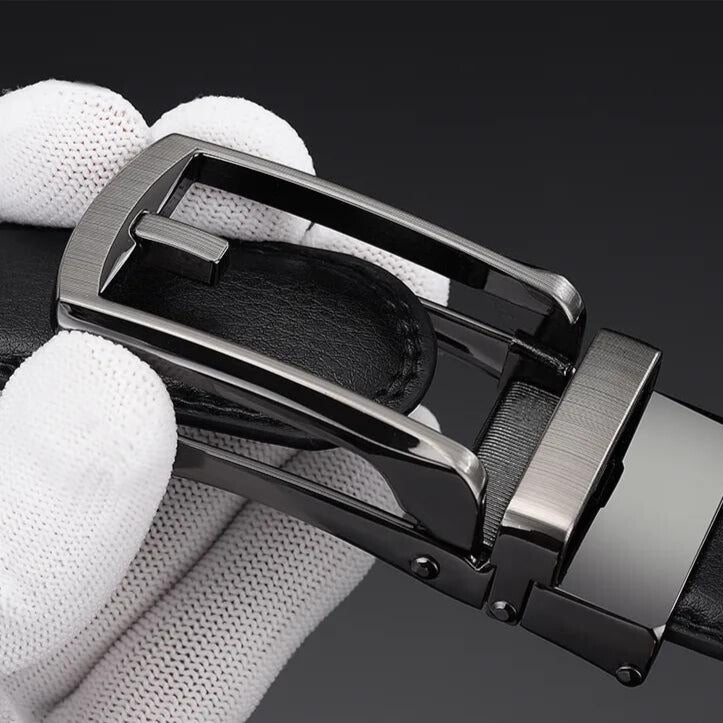 EliteSlide Belt – Luxurious Leather Adjustable Accessory