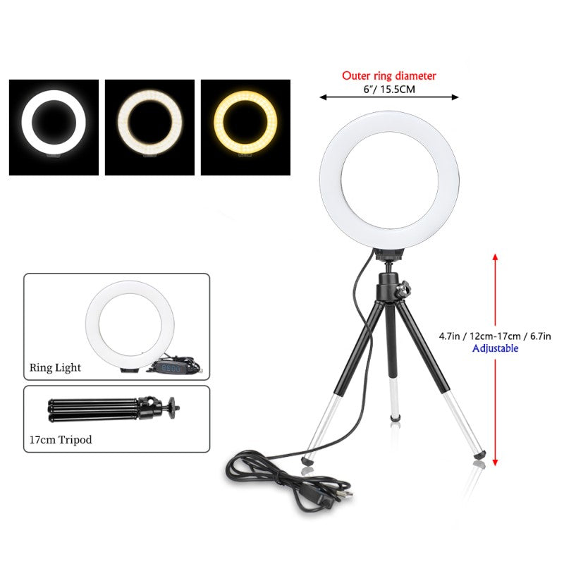RubyGlow Ring Light – Perfect Lighting for Photographs