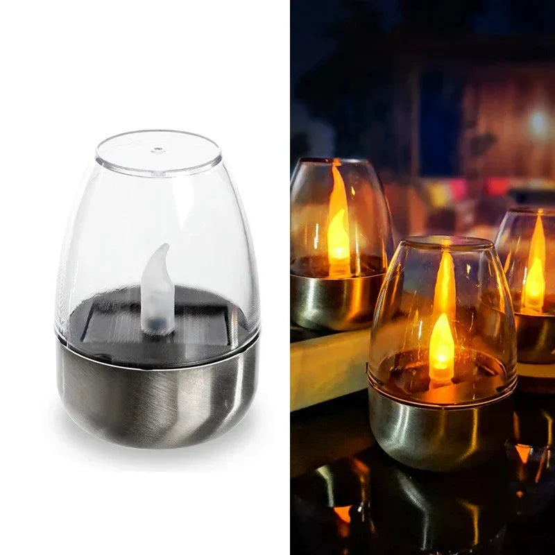 CandelaSoleil – Elegant Solar Lantern for Garden and Terrace