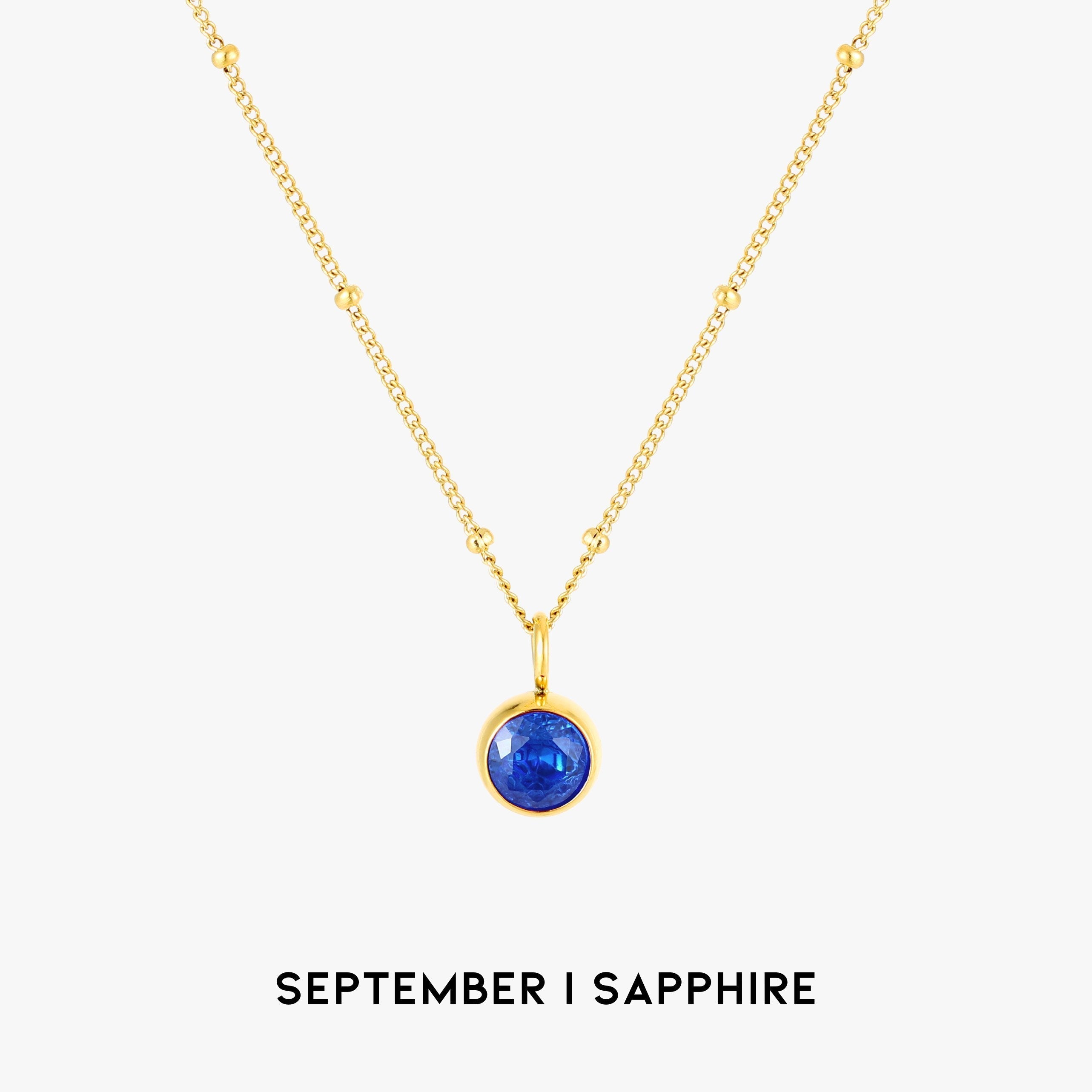 Aurora Birthstone Necklace - An Enchanting Connection