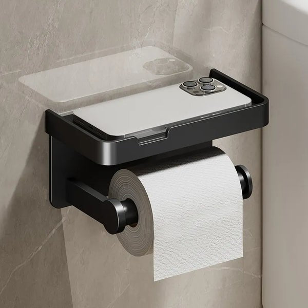 LuxeHold – Stylish Multifunctional Toilet Paper Holder