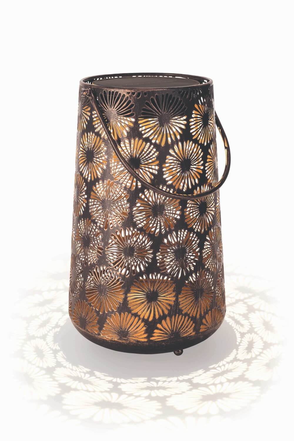Antic Daisy - Vintage Solar Lantern for Captivating Garden Lighting