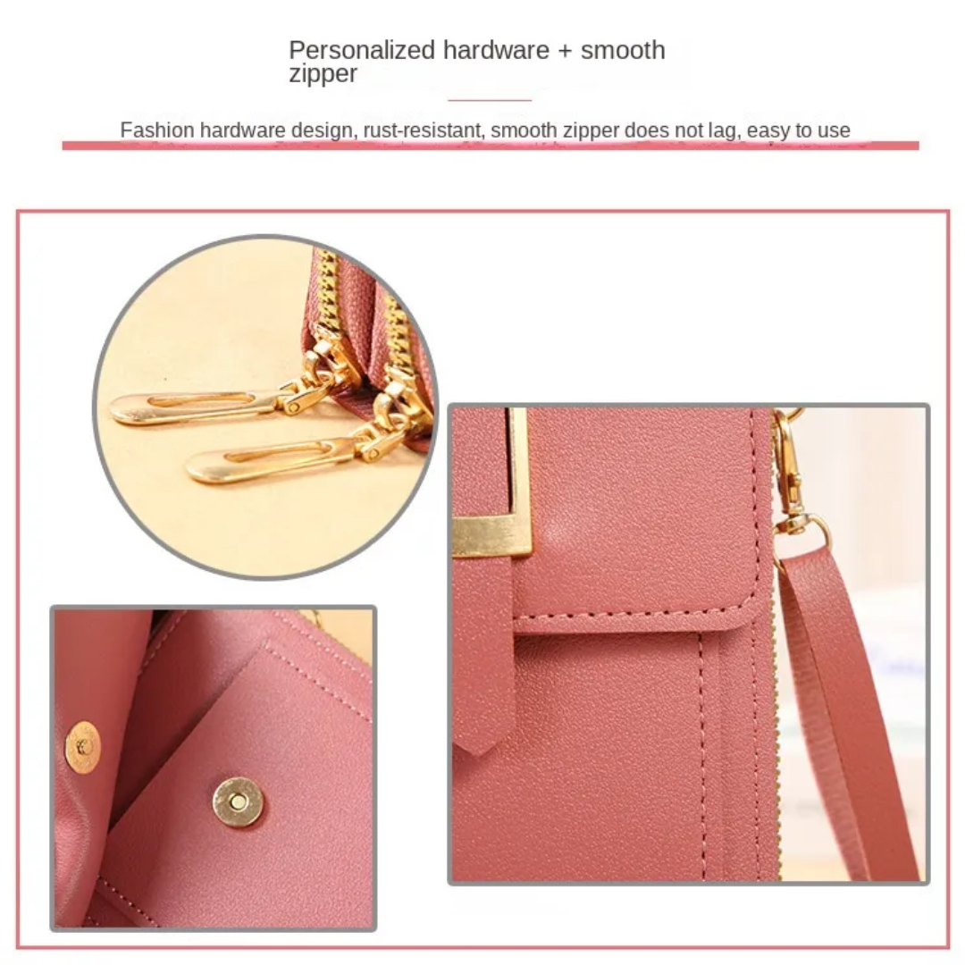 Sonia Wallet – Elegant Leather Phone Case