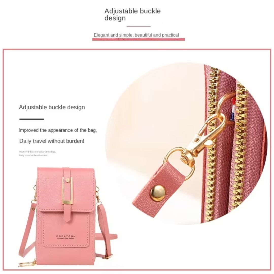 Sonia Wallet – Elegant Leather Phone Case