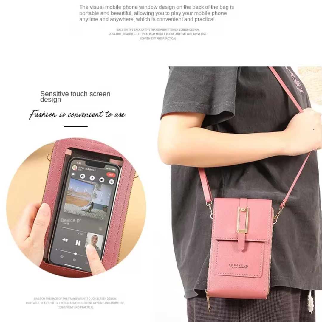 Sonia Wallet – Elegant Leather Phone Case