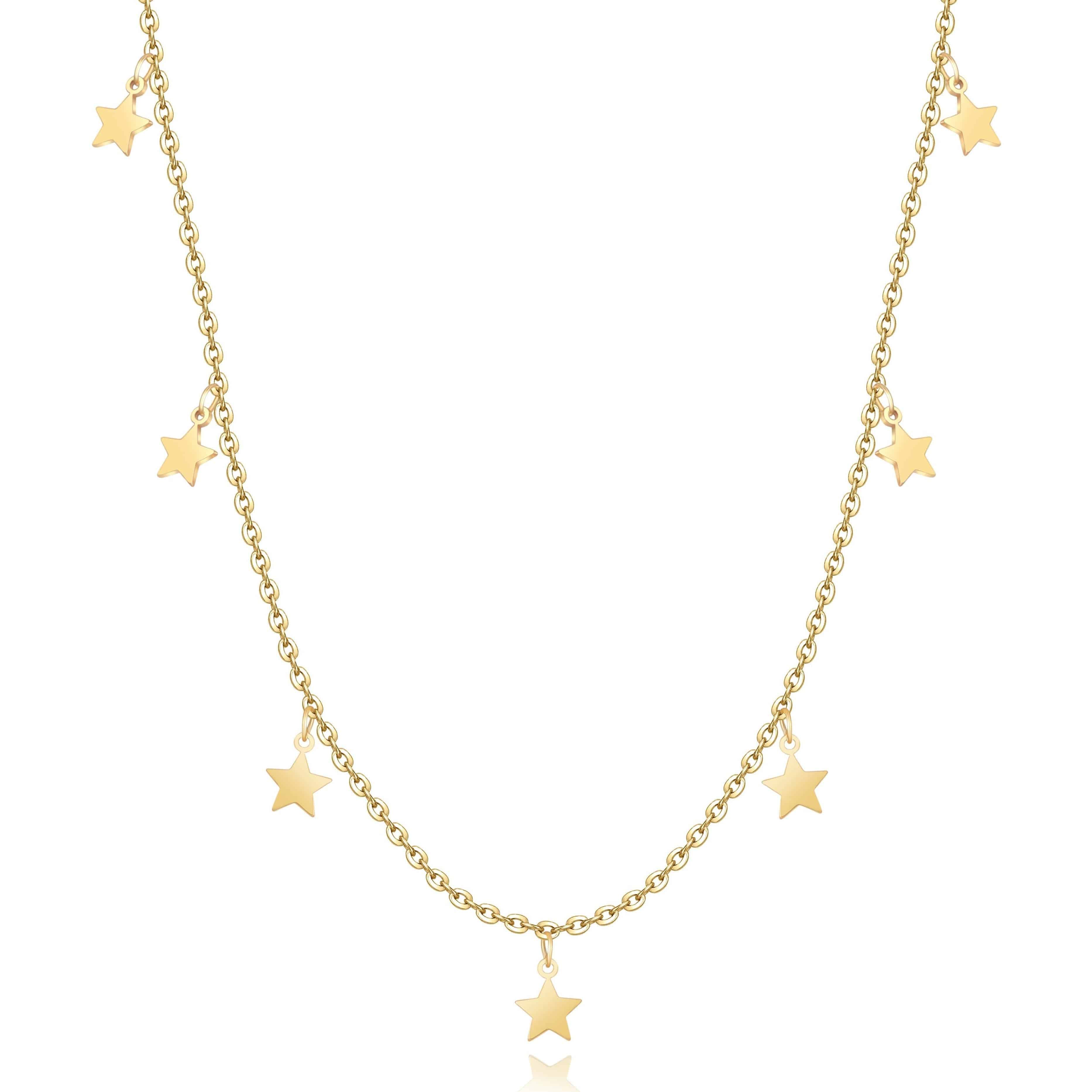 Chic Elara Star Necklace - Radiant Elegance for Every Occasion