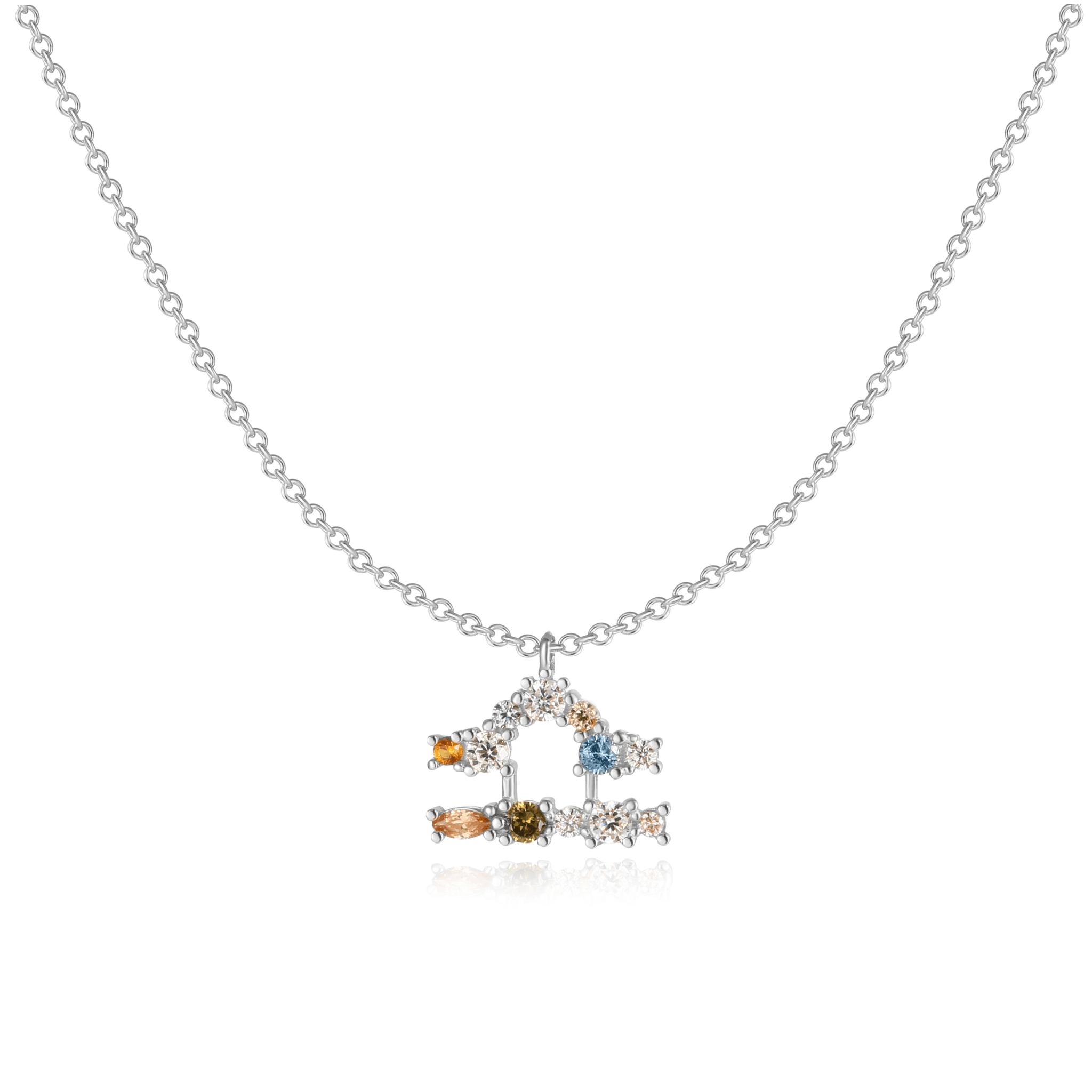 Elegant celestial zodiac necklace - Celestia