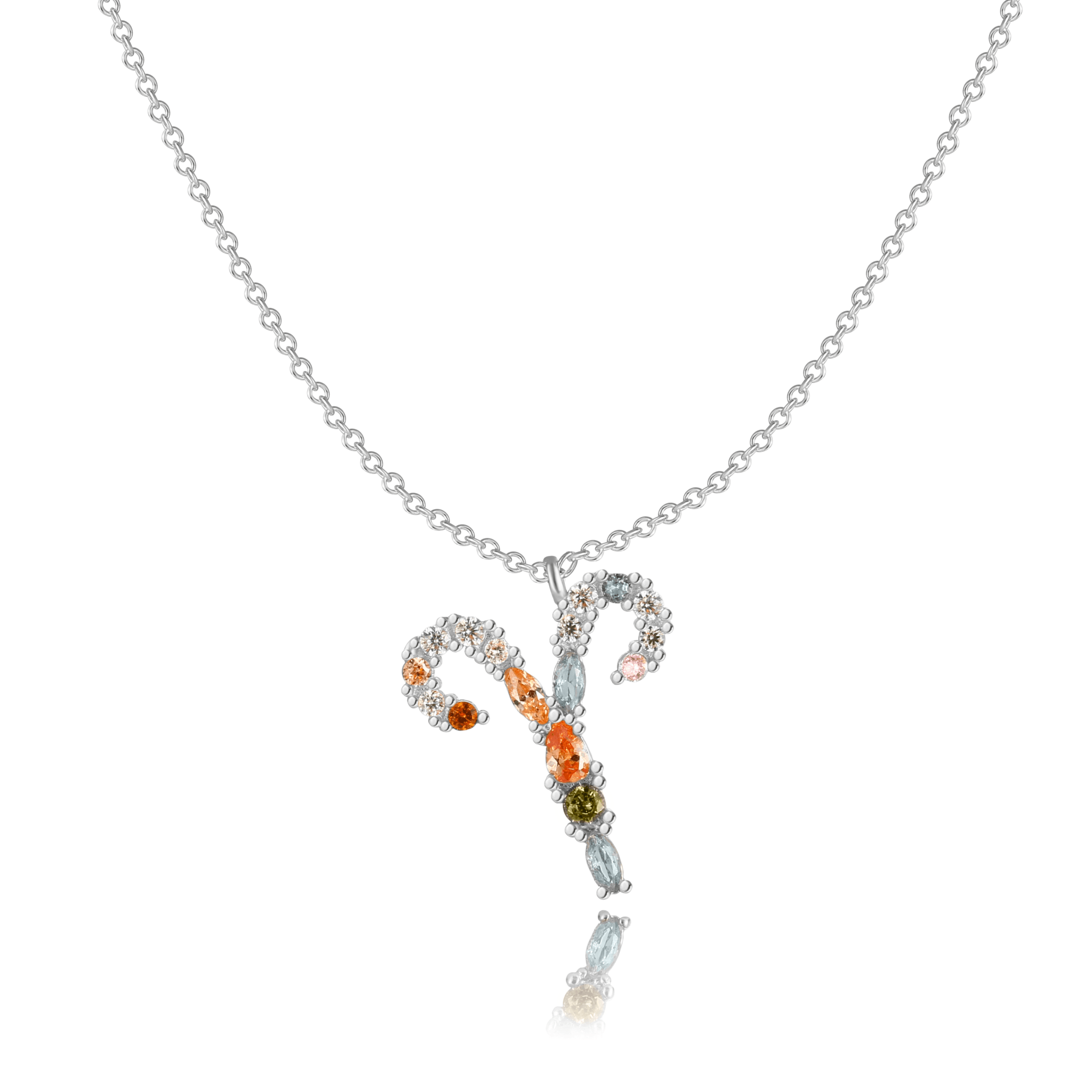 Elegant celestial zodiac necklace - Celestia