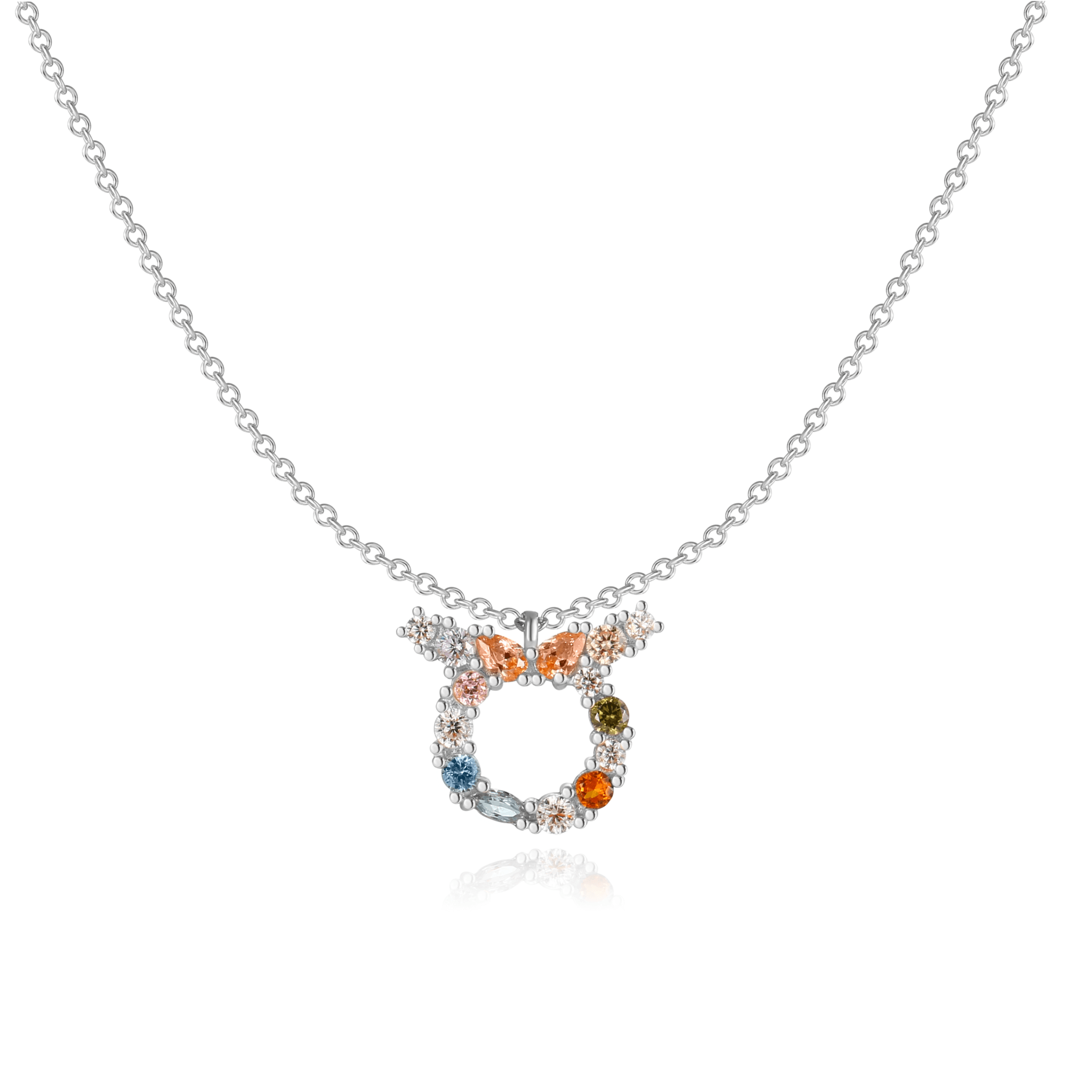 Elegant celestial zodiac necklace - Celestia