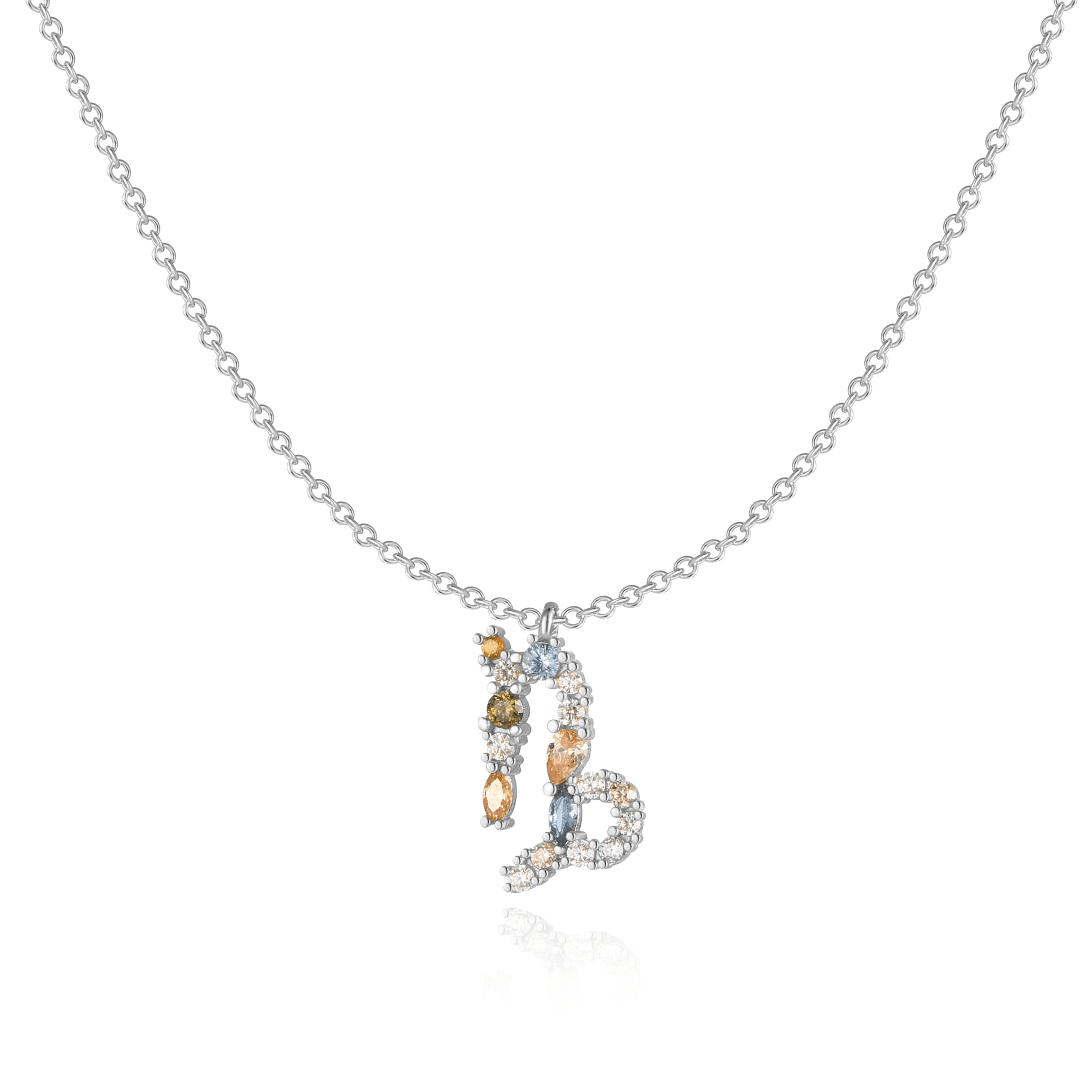 Elegant celestial zodiac necklace - Celestia