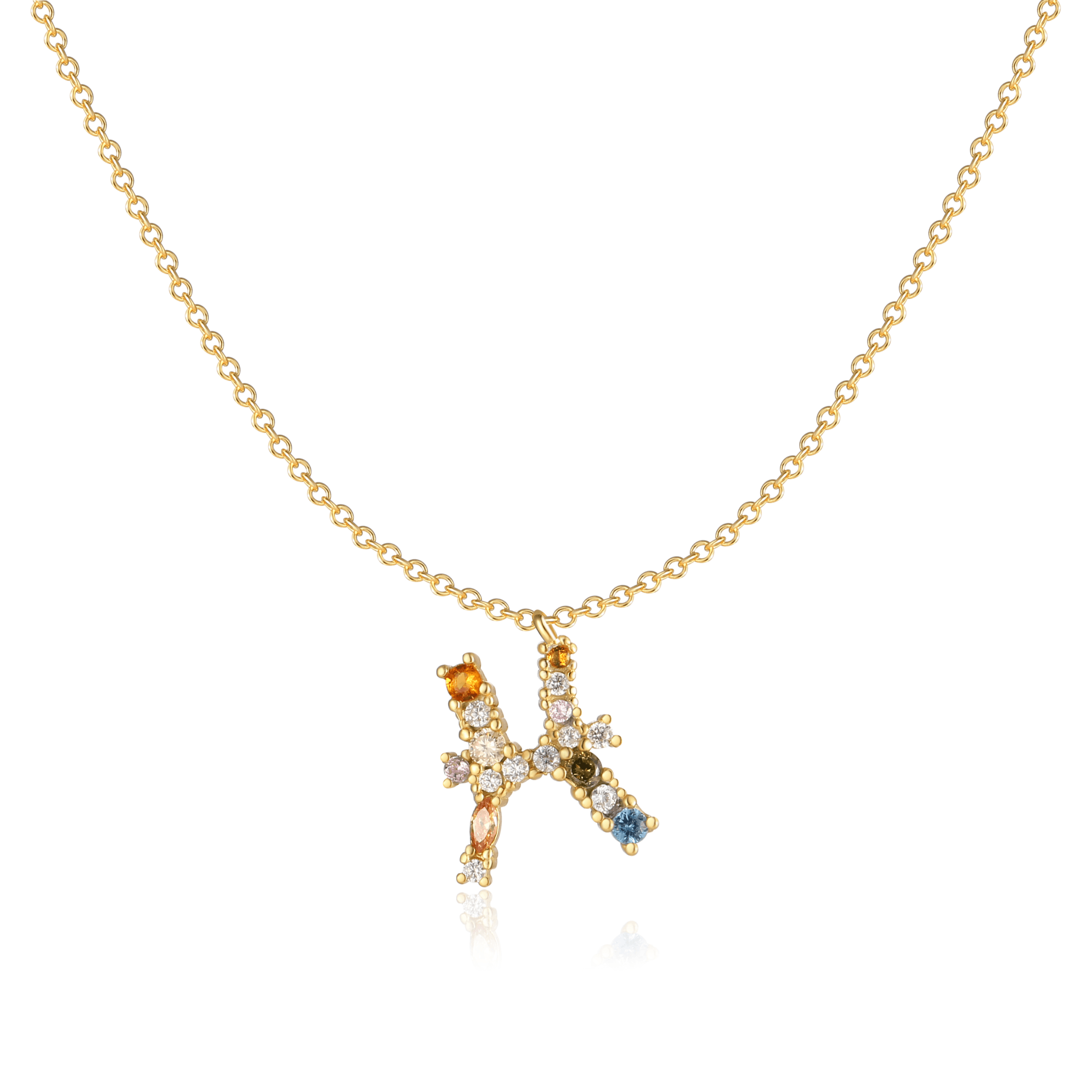 Elegant celestial zodiac necklace - Celestia